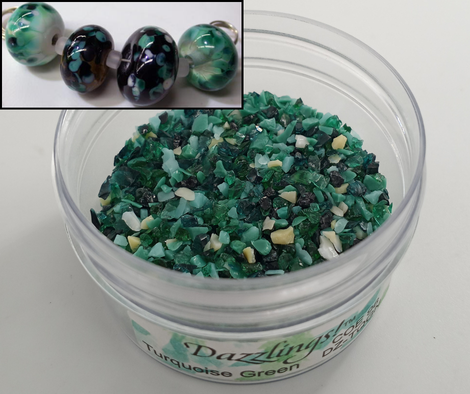 Turquoise Green frit blend