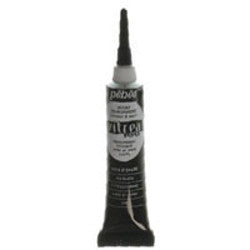 Vitrea 160 Transparent Glass Paint Outliner Ink Black - Stained Glass Express