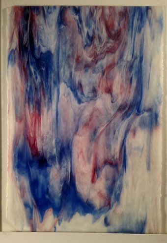 White Gold Pink & Blue - Stained Glass Express