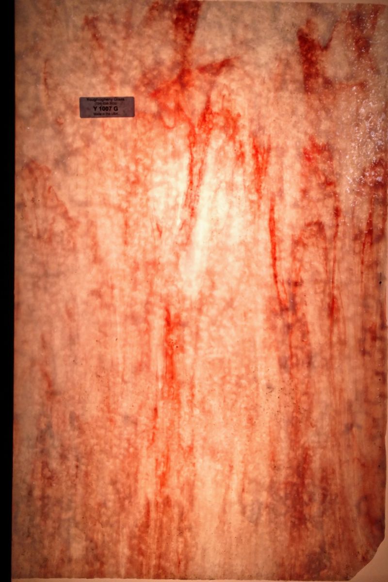 White Opal and Gold Pink Streaked Granite - Stained Glass Express