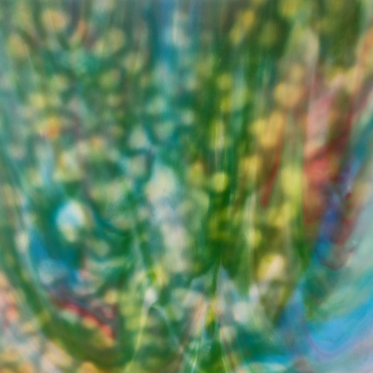 White Opal with Turquoise, Green, Gold Pink