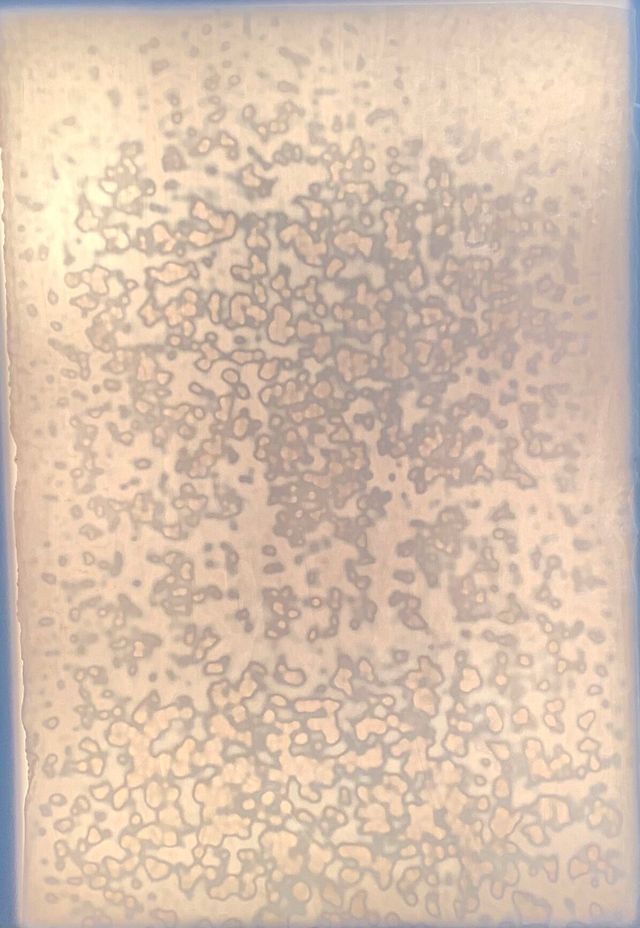 White Ring Mottled - Stained Glass Express