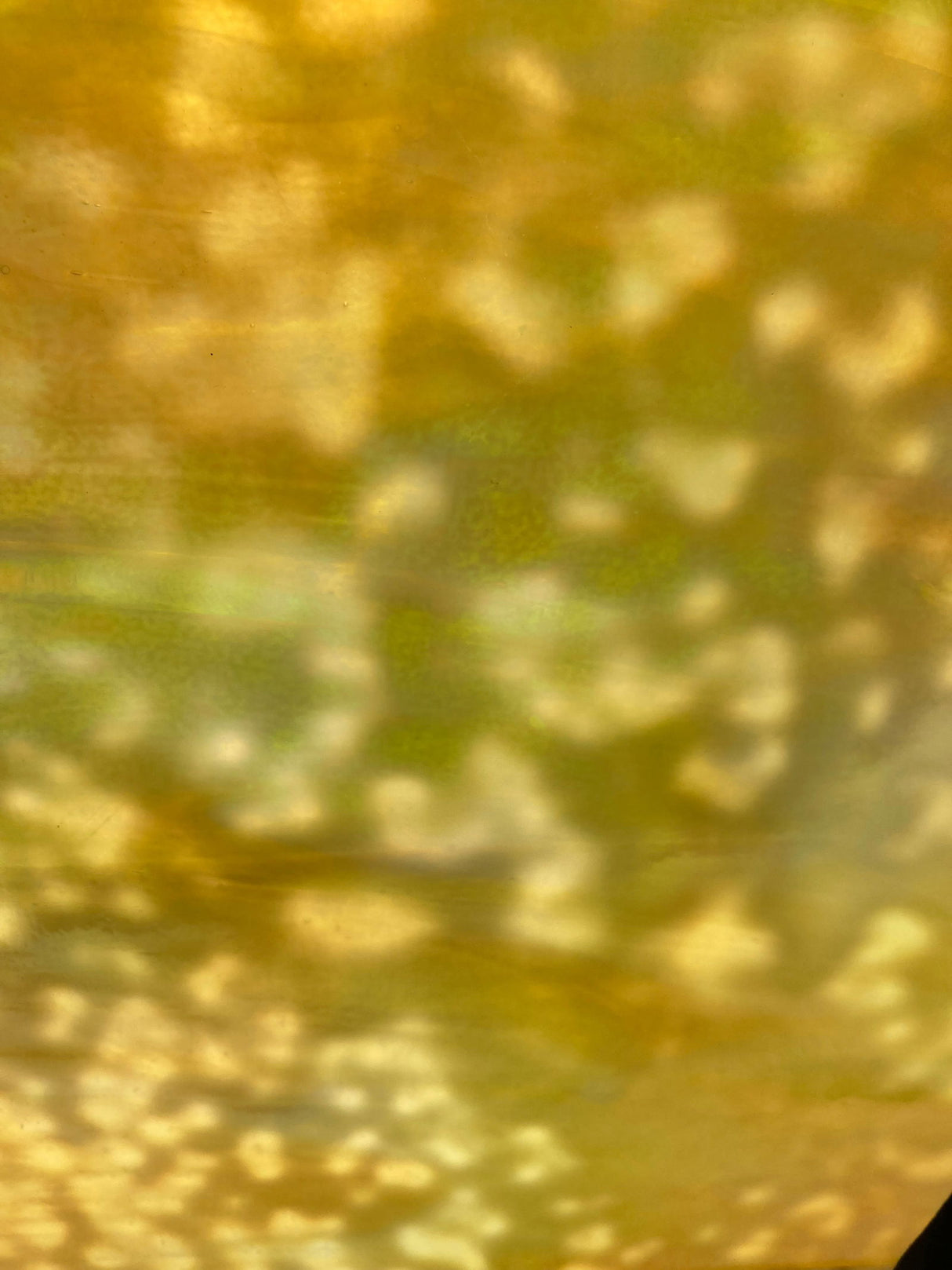 White Yellow Irid - Stained Glass Express