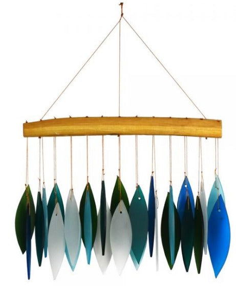 Wind Chime Ocean - Stained Glass Express