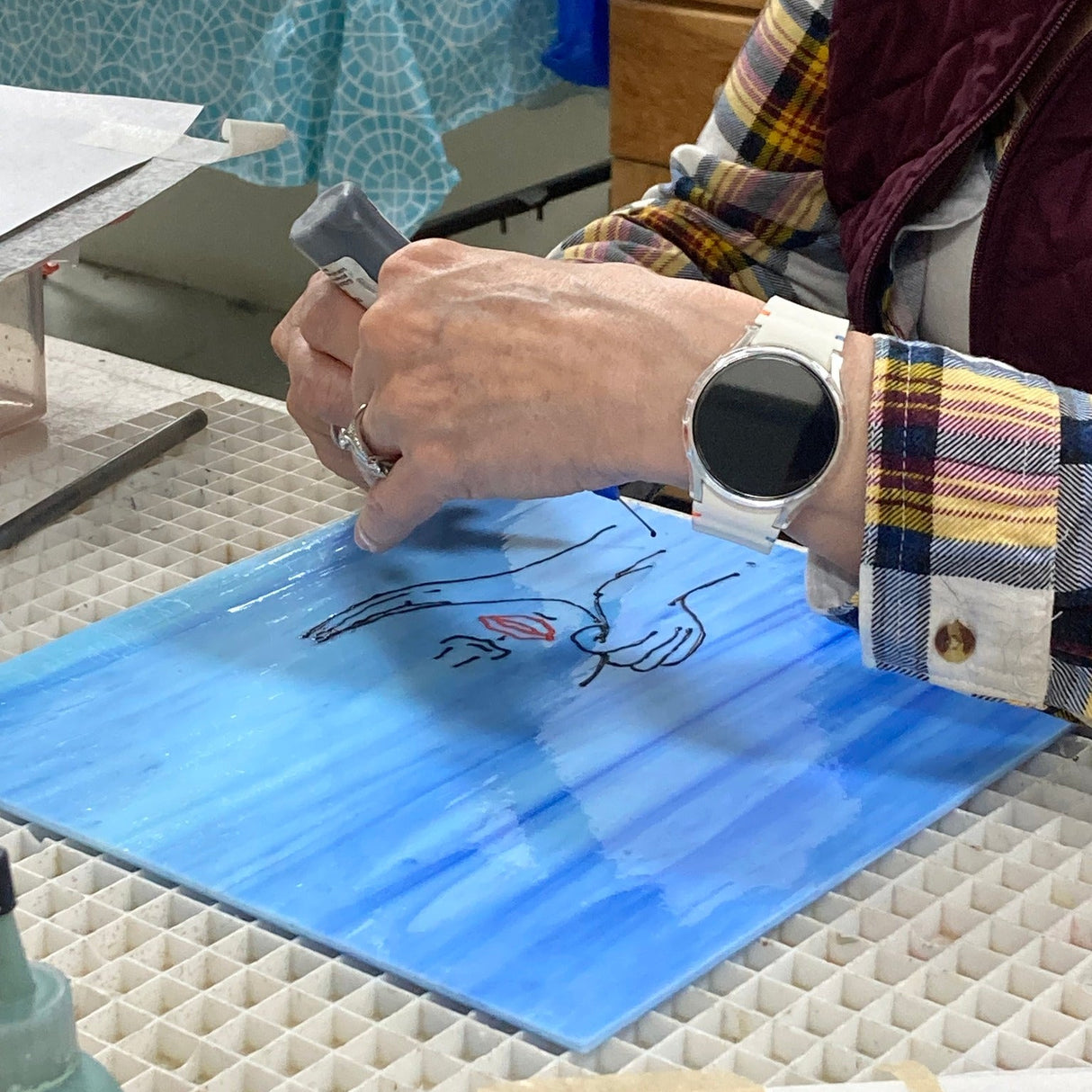 Woman's day portrait customer work 1