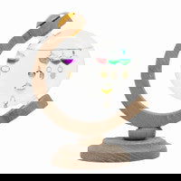 Wood Globe Galileo Thermometer - Stained Glass Express