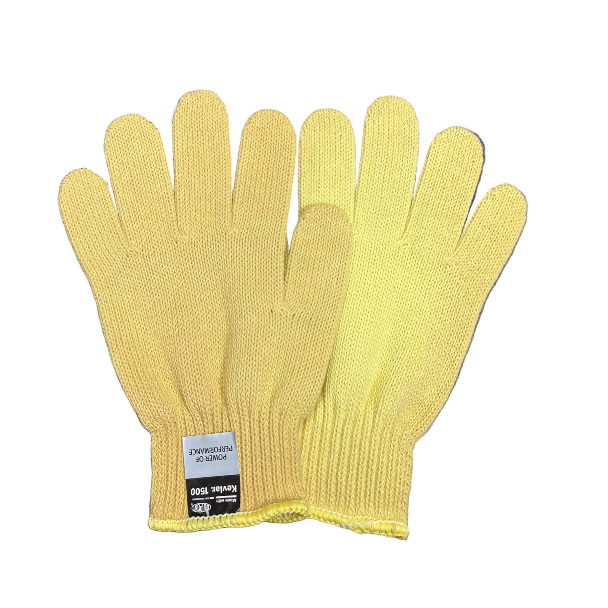 Yellow Kevlar Gloves Size Small