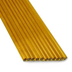 Yellow Transparent Rod 33 COE - Stained Glass Express