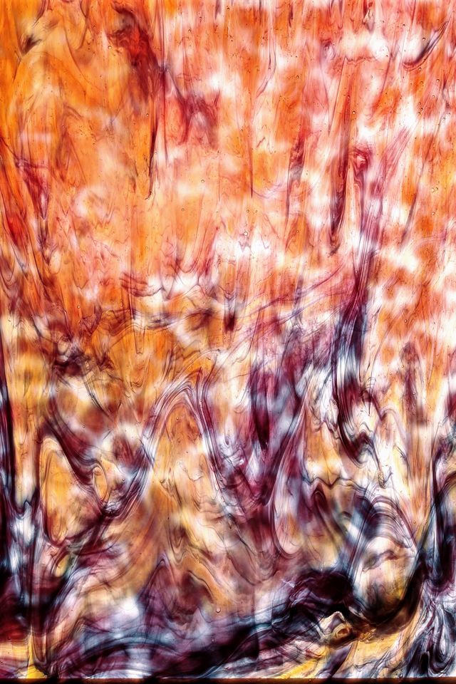 Yellow with Red True Dichro - Stained Glass Express