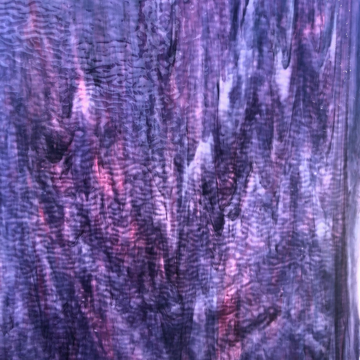 Artisan Blue, Purple, White Ripple