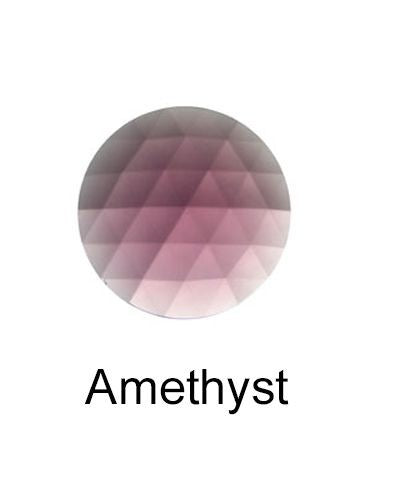 Jewel Faceted Round 30mm