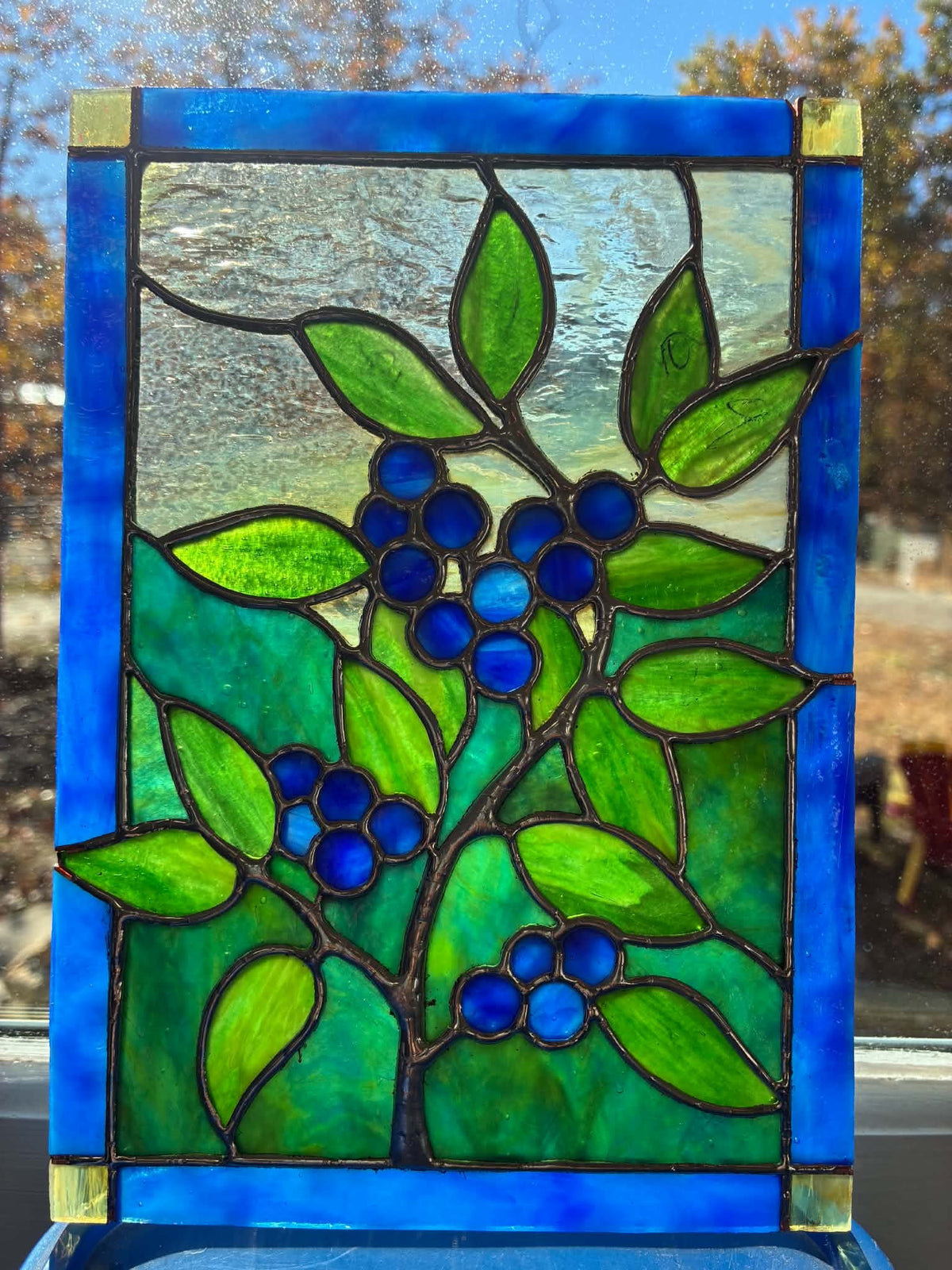 Blueberries Panel