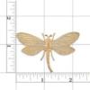 Filigree Brass Dragonfly Large