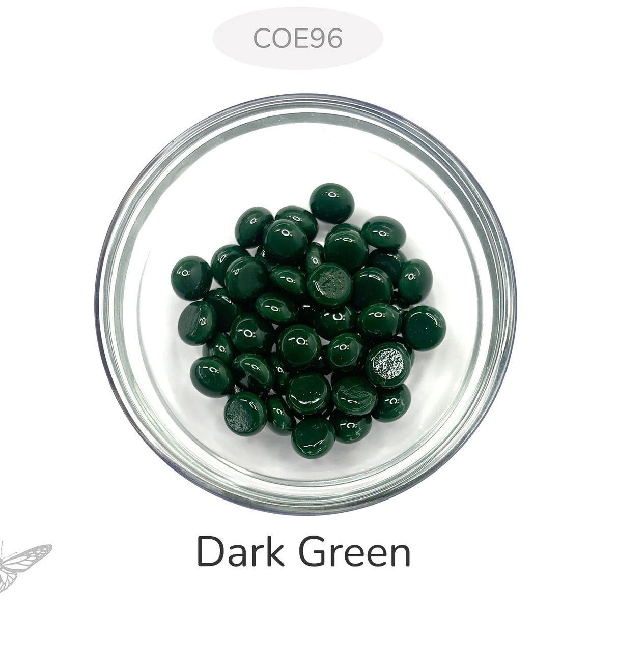 96 COE Perfect Pebbles Dark Green