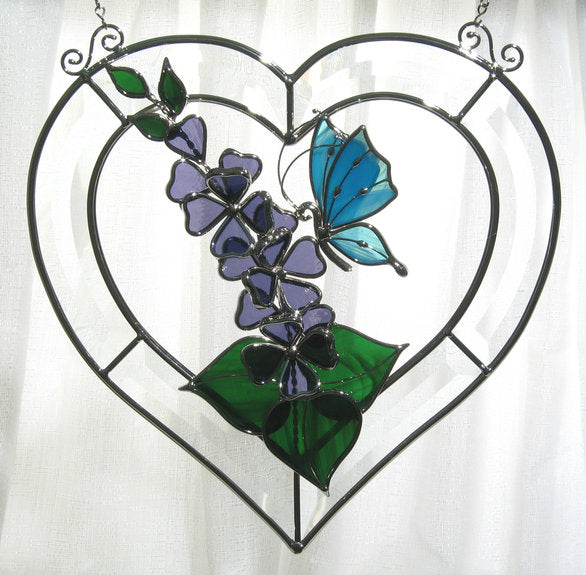 PANEL BUTTERFLY HEART