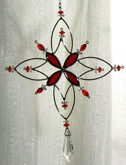 Suncatcher Snowflake Star
