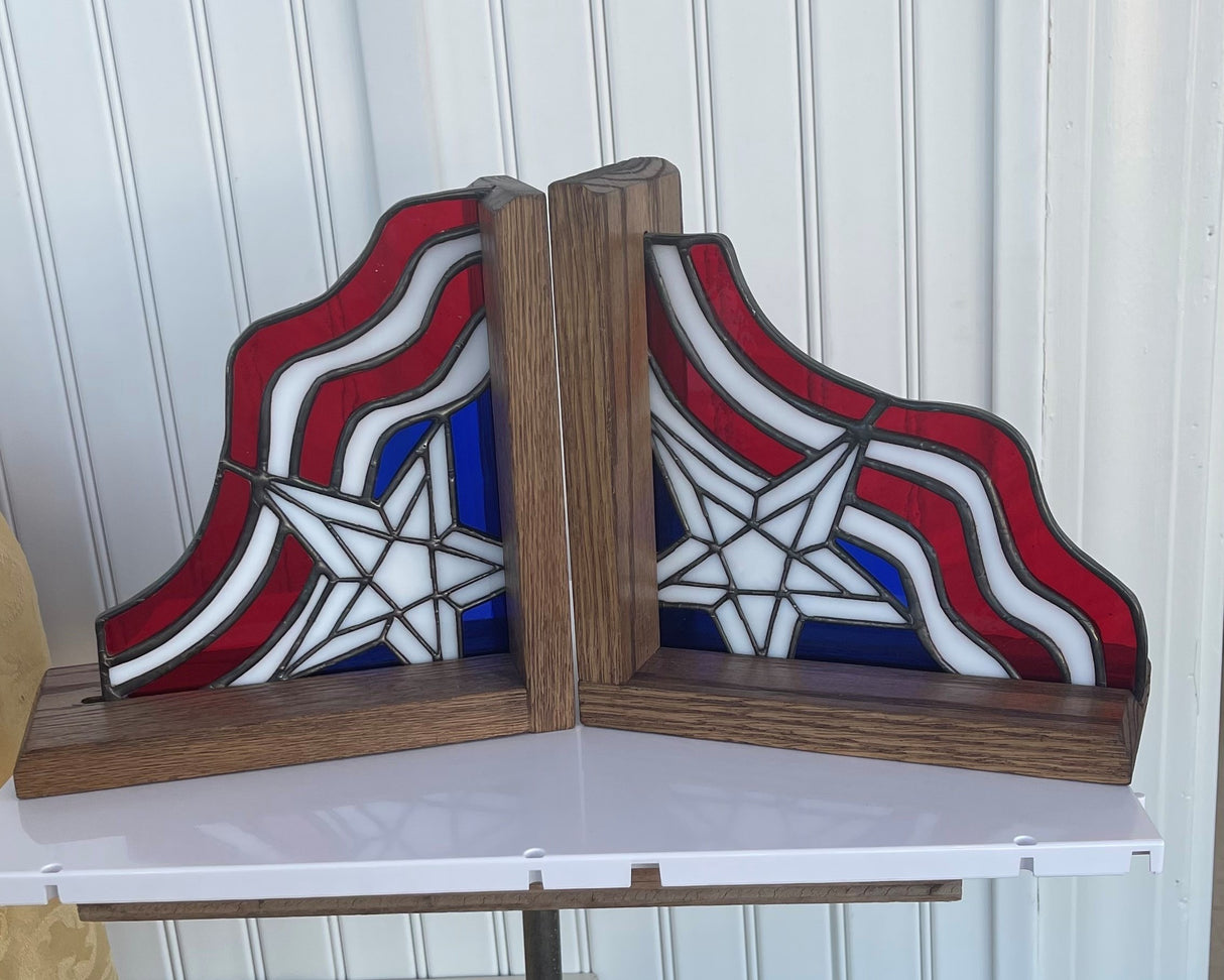 Bookends Stars & Stripes
