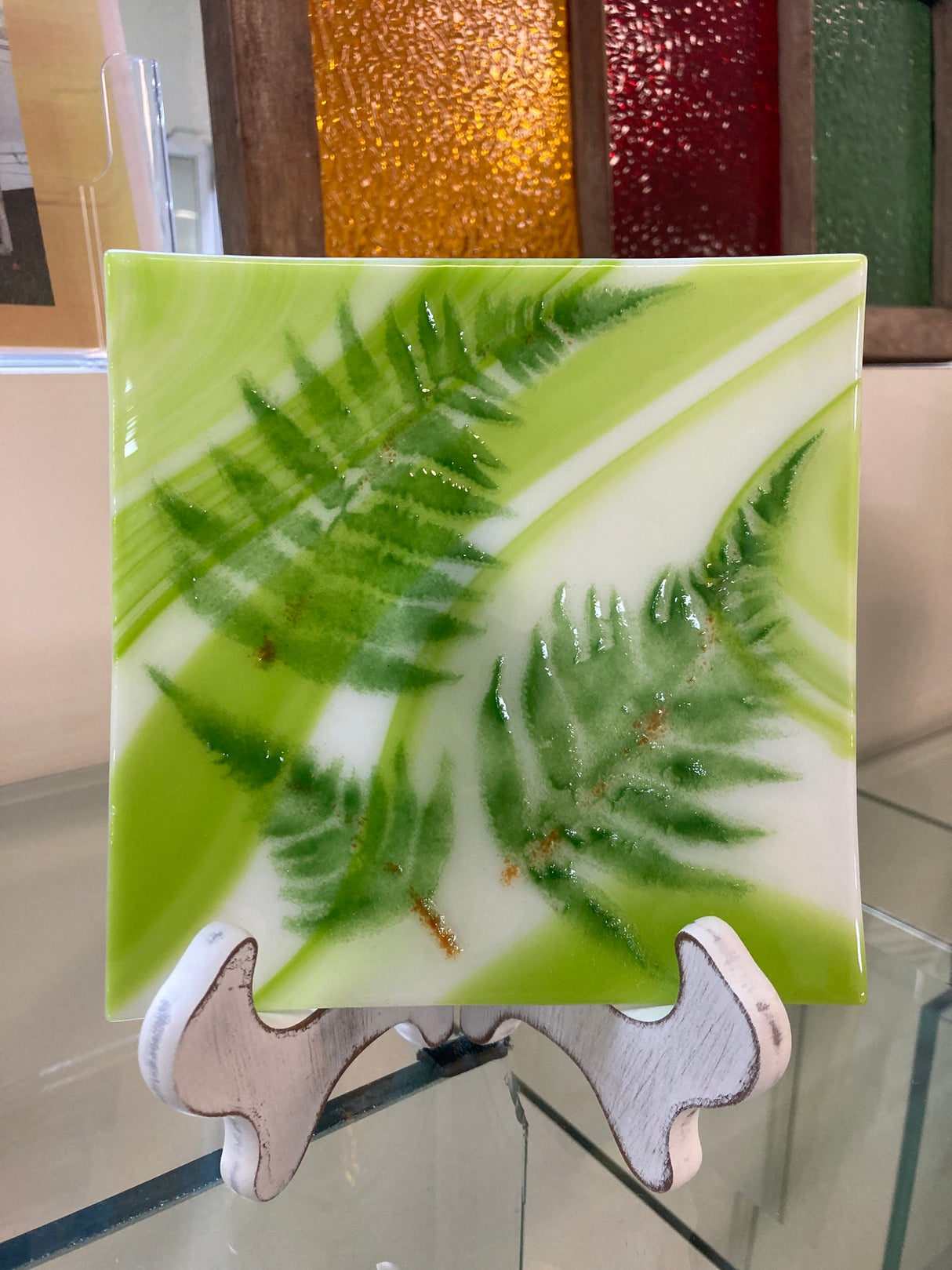 Stencil Ferns