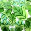 96 COE Murrine Green Leaves XL