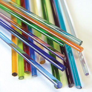 104 COE Transparent Glass Rod Assortment ltd