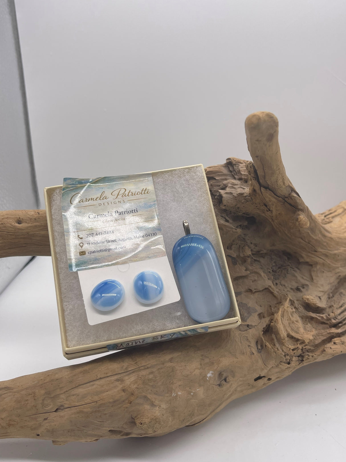Pendant Earring Set Boxed