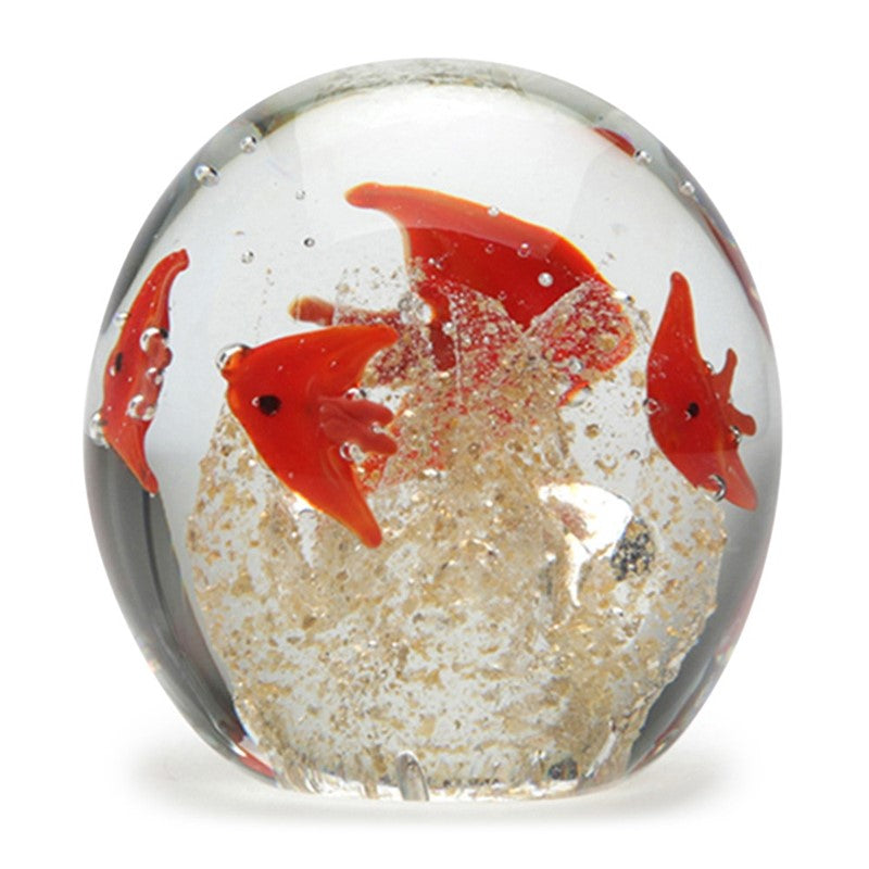 Paperweight Schooling Fish