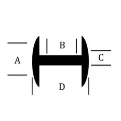 Lead Came 5/32 inch Round H Prism LTD