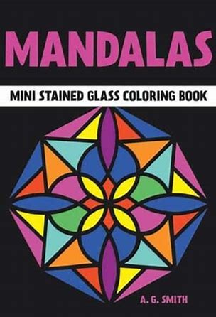 Book Coloring Mandalas 4x6"