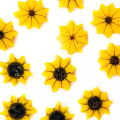 96 COE Murrine Sunflower XL