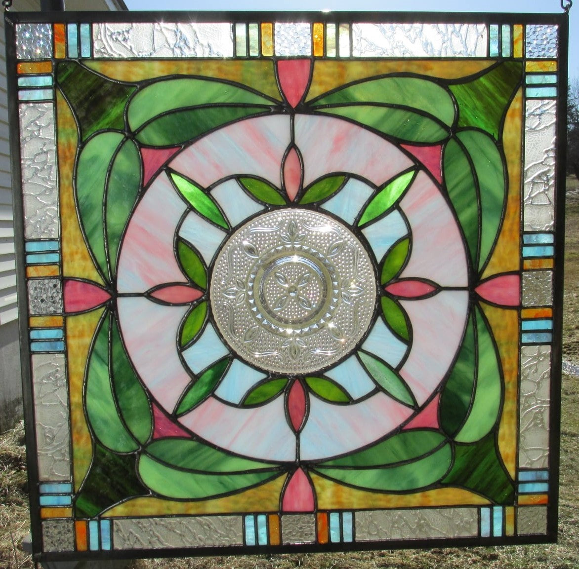 How To Frame Stained Glass Panels using Zinc Came Stained Glass Express