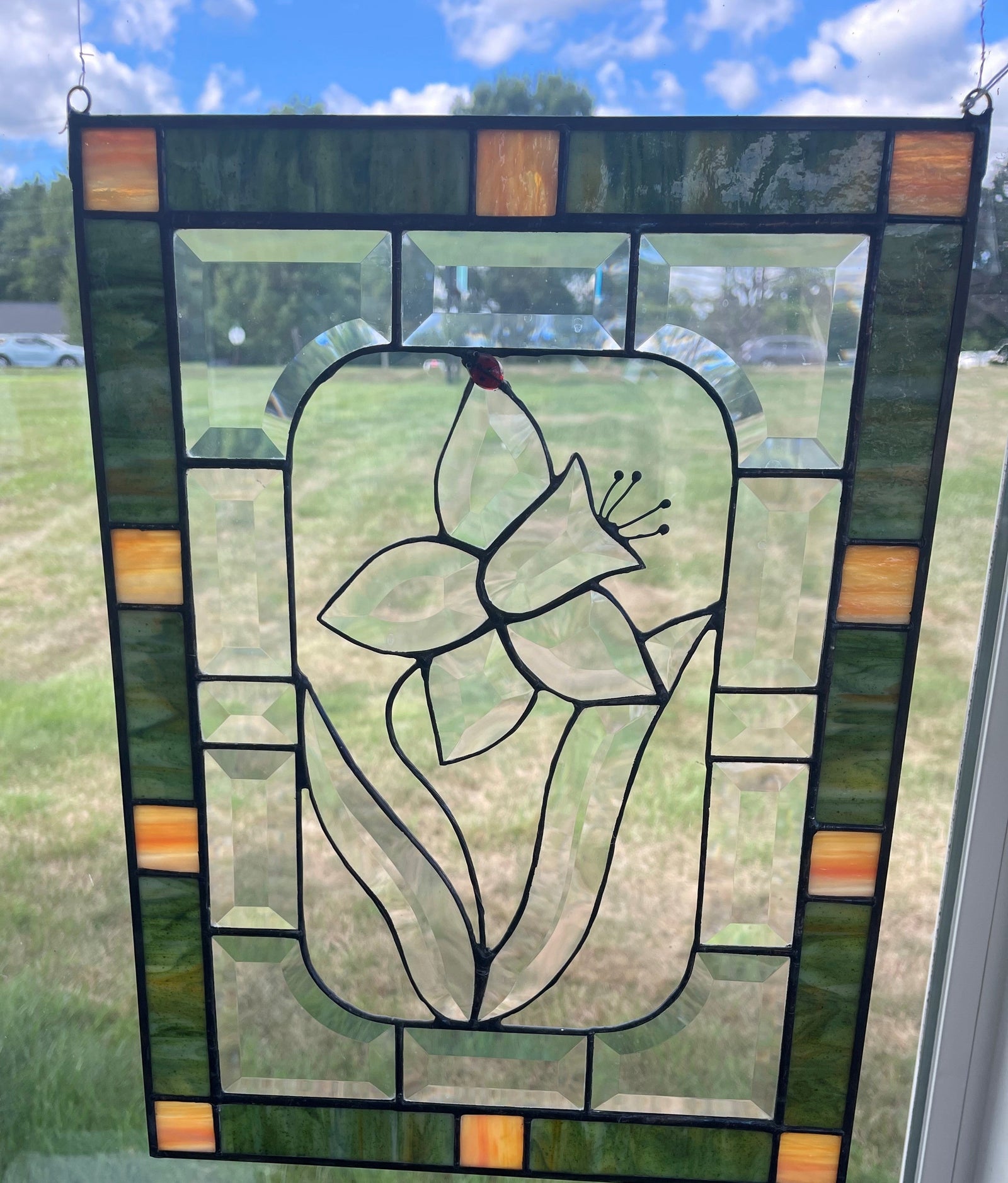 How To Frame Stained Glass Panels using Zinc Came