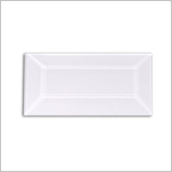 Bevel Clear Rectangle  3" x 5"