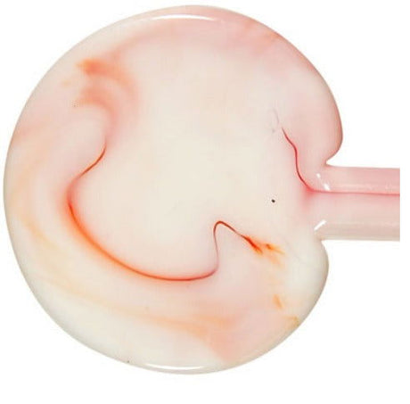 104 COE Rod Opal Cherry Shake - Stained Glass Express 