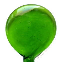 104 COE Rod Trans Grass Green Dk 5-6 mm - Stained Glass Express 