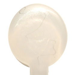 104 COE Rod White Opalino - Stained Glass Express 