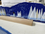 Fun Night Out Fused Glass Winterscape - Multiple Dates!