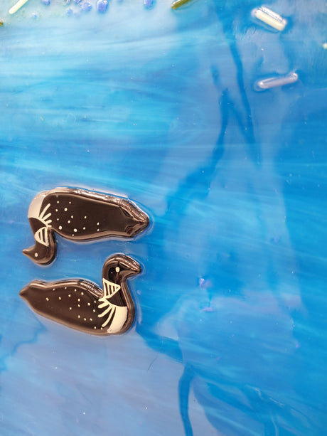 96 Coe Precut  Loon (Painted)