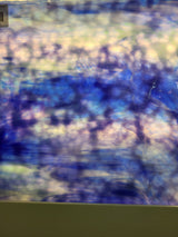 White Opal, Cobalt Blue High Strike Iridescent