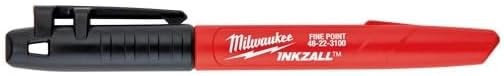 Milwaukee Inkzall Black Fine Point Marker