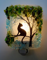Night Light Recycled Bottle Glass