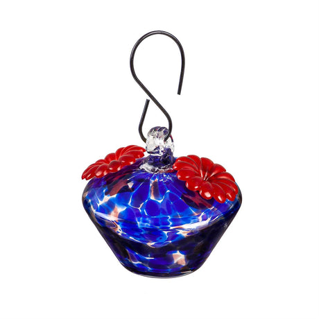 Art Glass Hummingbird Feeder