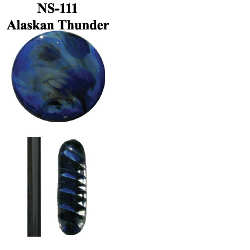 33 COE Rod Alaskan Thunder - Stained Glass Express 