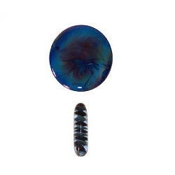 33 COE Rod Blue Thunder - Stained Glass Express 