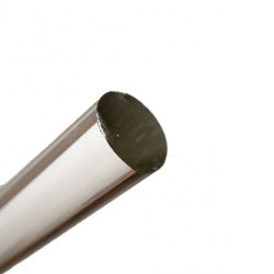 33 COE Rod Clear Schott 4mm - Stained Glass Express 