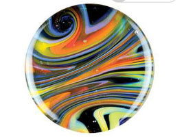 33 COE Rod Gypsy Queen Multi - Stained Glass Express 