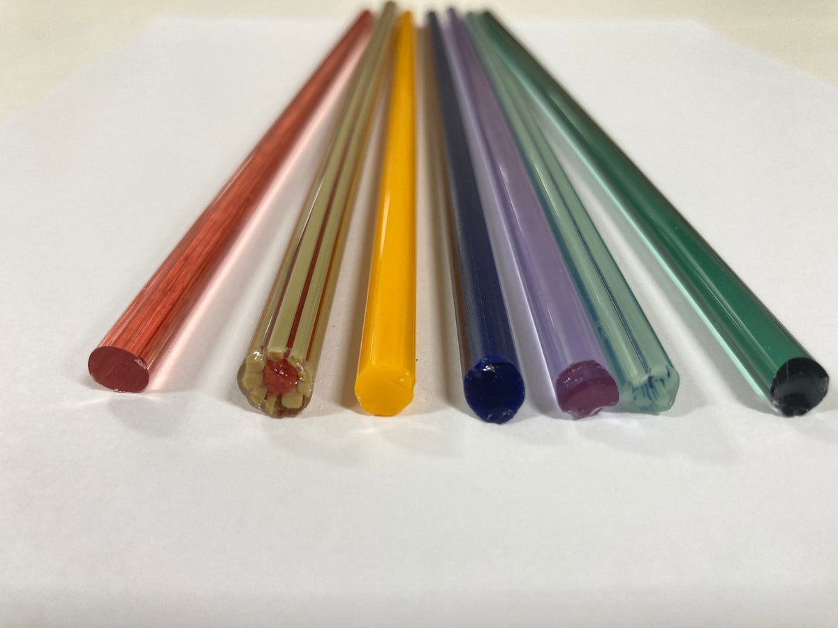 Feeling Rod 33 COE That Floral Feeling Rods – Stained Glass Express