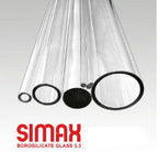 33 COE Tube Clear Simax 32mm Heavy Wall - Stained Glass Express 