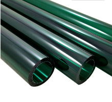 33 COE Tube Lake Green 12mm - Stained Glass Express 