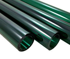 33 COE Tube Lake Green 28mm - Stained Glass Express 