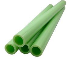 33 COE Tube Milky Green 25mm - Stained Glass Express 